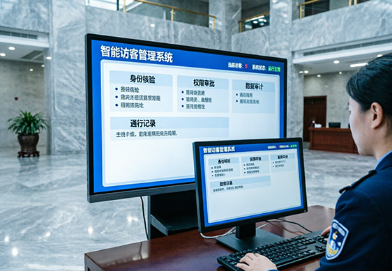 思卡乐访客系统打造机关单位智慧接待新标杆